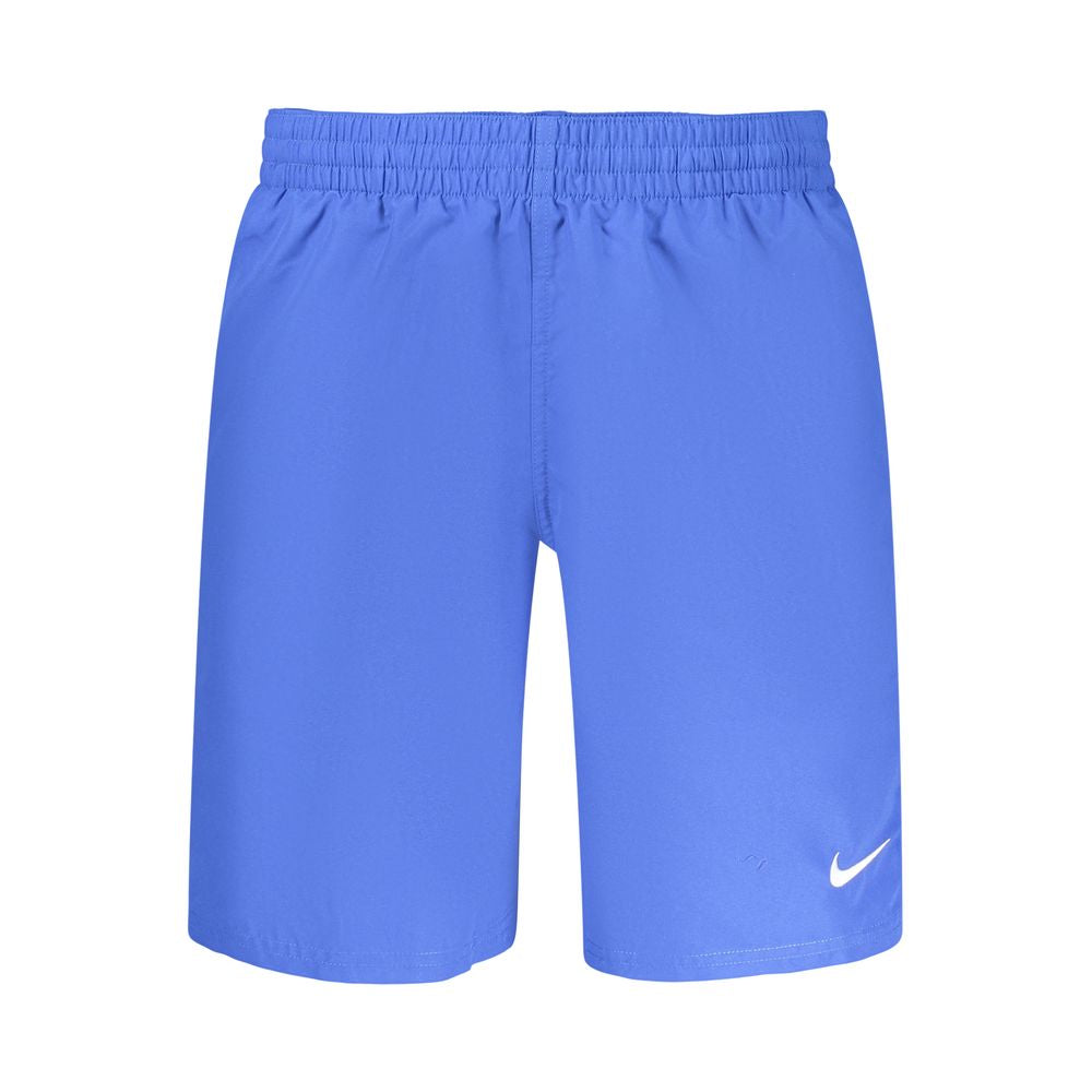 Nike Blue Polyester Men Swimwear Nike