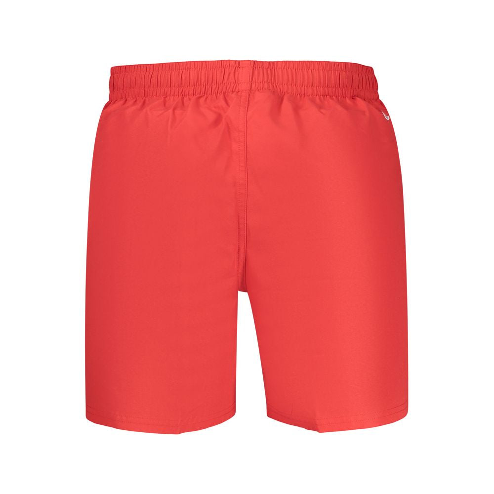 Nike Red Polyester Men's Swimwear Nike