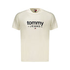 Tommy Hilfiger Bianco Cotton Men's T-Shirt Tommy Hilfiger