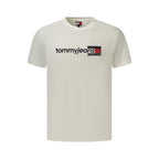 Tommy Hilfiger Bianco Cotton Men's T-Shirt Tommy Hilfiger