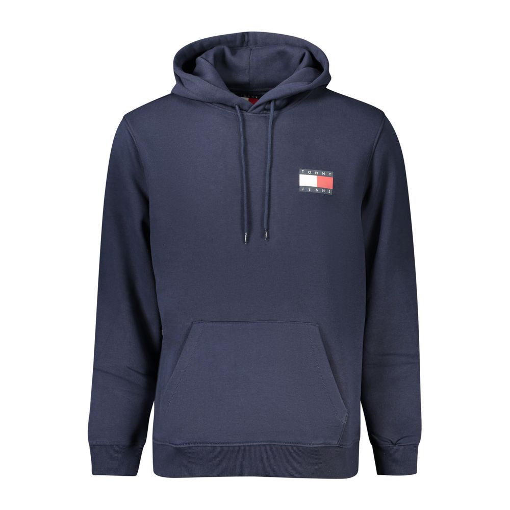 Tommy Hilfiger Blue Cotton Men's Sweatshirt Tommy Hilfiger