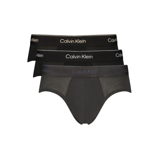 Calvin Klein Black Cotton Men Brief Calvin Klein