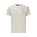 Tommy Hilfiger White Cotton Men's T-Shirt Tommy Hilfiger