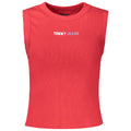 Tommy Hilfiger Red Cotton Women's Tank Tommy Hilfiger