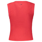 Tommy Hilfiger Red Cotton Women's Tank Tommy Hilfiger
