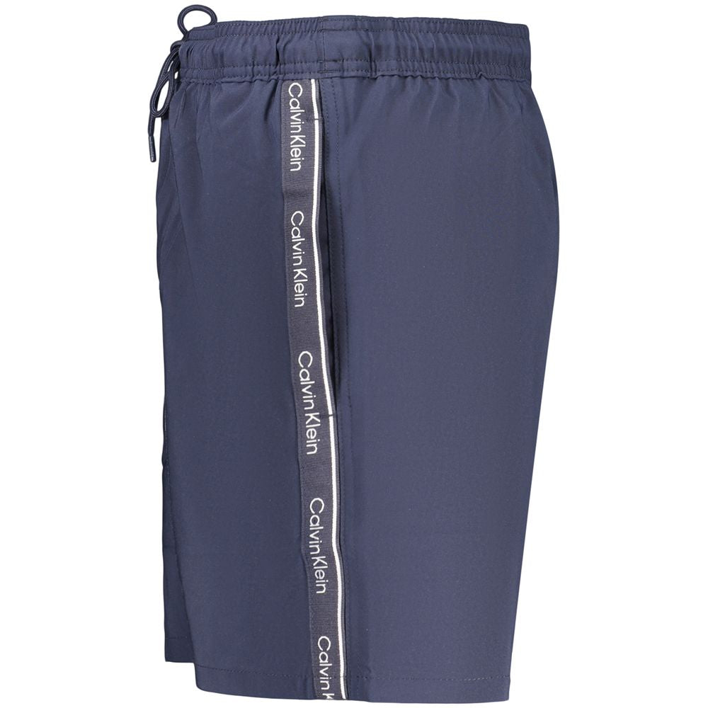 Calvin Klein Blue Polyester Men's Swim Shorts Calvin Klein