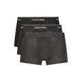 Calvin Klein Black Cotton Menswear Short Calvin Klein