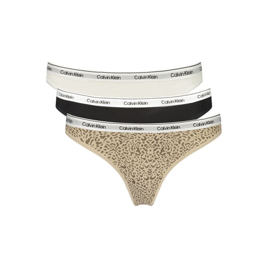 Calvin Klein Black Cotton Women Intimo Calvin Klein