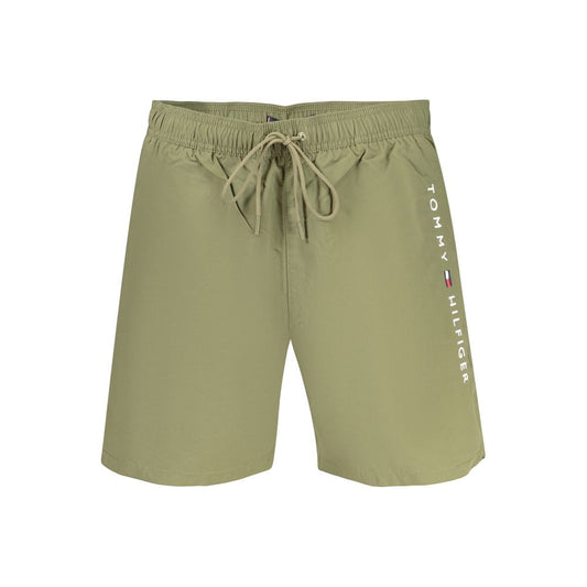 Tommy Hilfiger Green Polyester Men's Boxer Tommy Hilfiger
