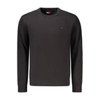 Tommy Hilfiger Black Cotton Men's Sweater - Eljoys Fashion 