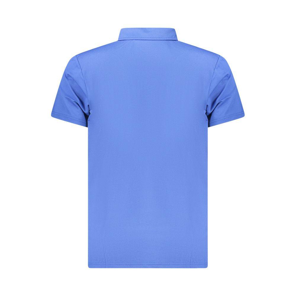 Lotto Blue Polyester Men's Polo Shirt Lotto