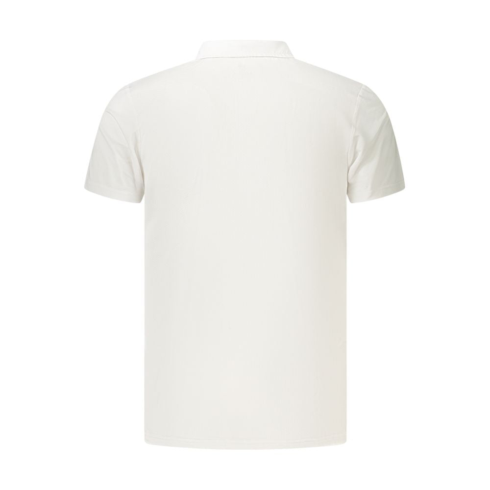Lotto White Polyester Men's Polo Shirt Lotto