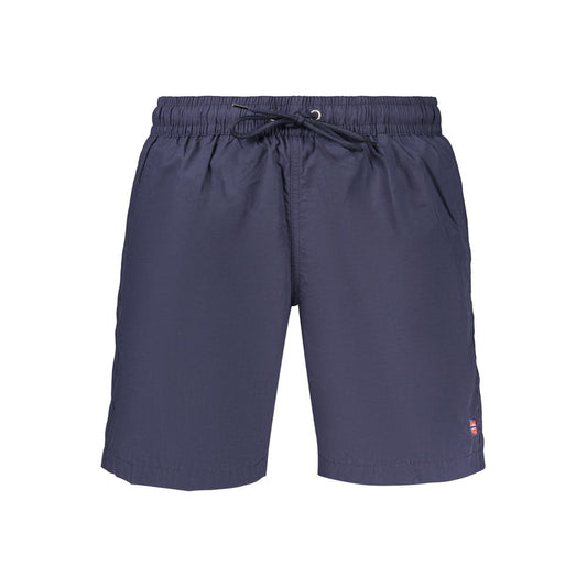 Norway 1963 Blue Polyamide Men's Swim Boxer Norway 1963