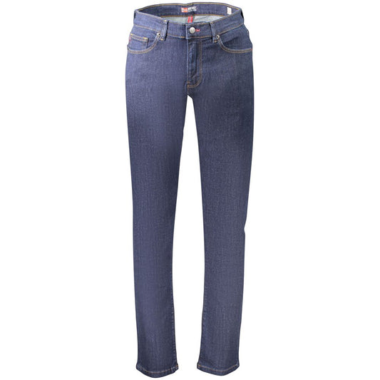 Norway 1963 Blue Cotton Men's Jean for a Timeless Casual Look Norway 1963