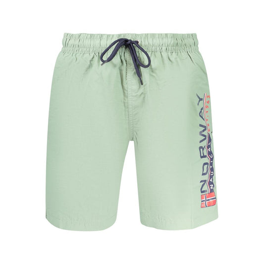 Norway 1963 Green Polyamide Men's Swimwear Norway 1963