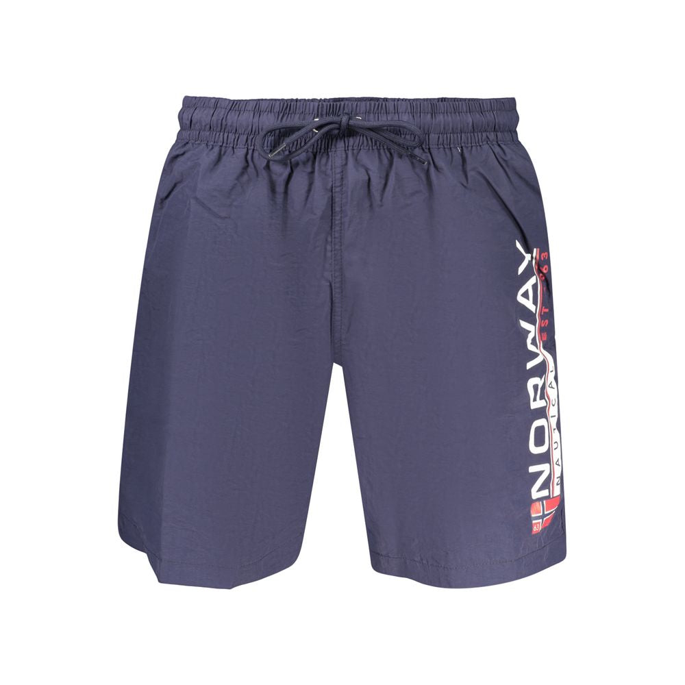 Norway 1963 Blue Polyamide Men's Swimwear Norway 1963