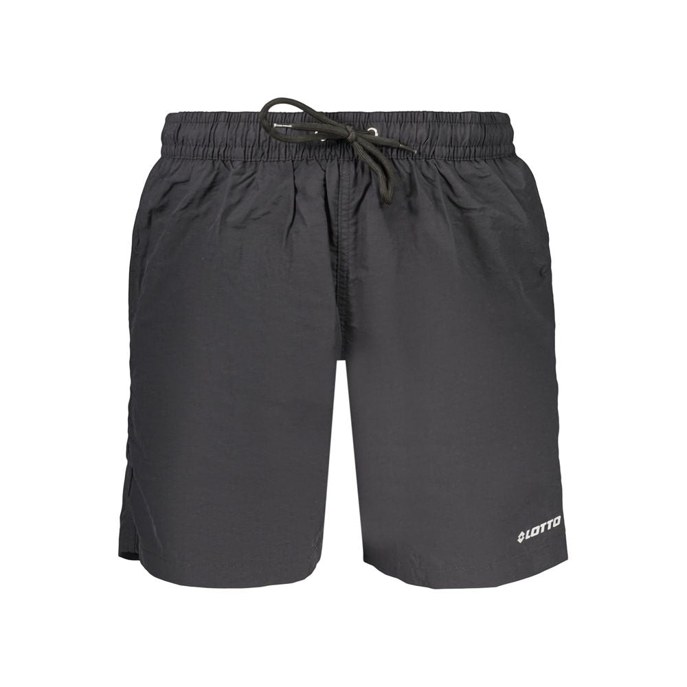 Lotto Black Polyamide Men's Swimwear Lotto