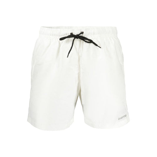 Lotto White Polyamide Men's Swimwear Lotto