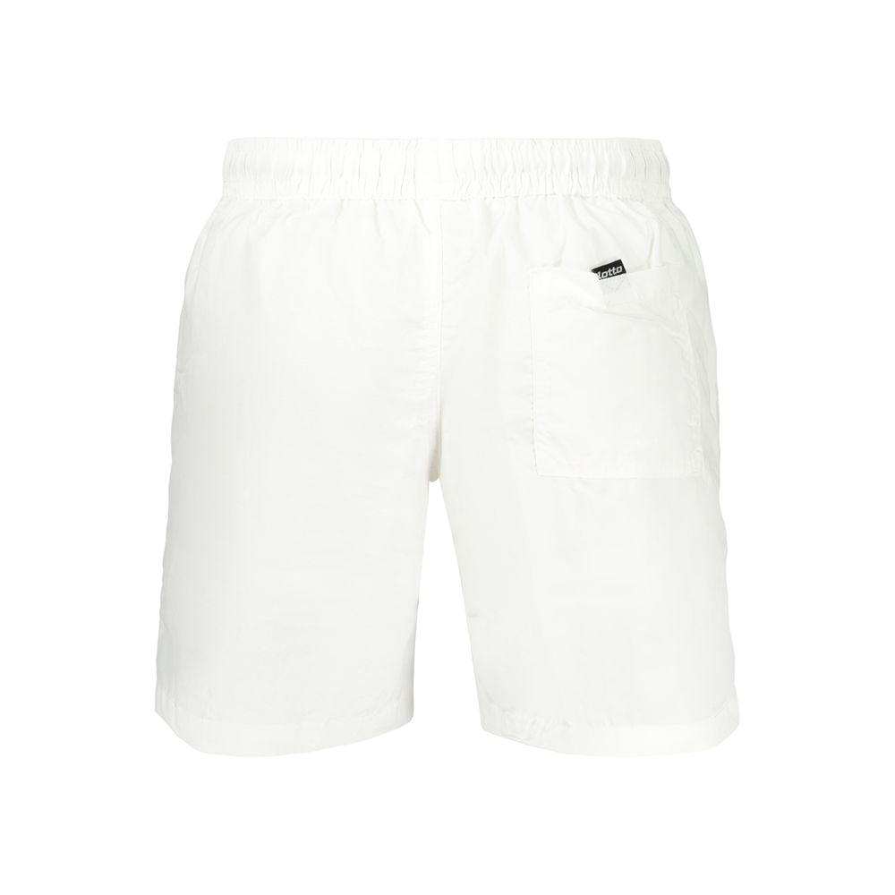 Lotto White Polyamide Men's Swimwear Lotto