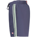 Norway 1963 Blu Poliammide Men's Boxer Norway 1963