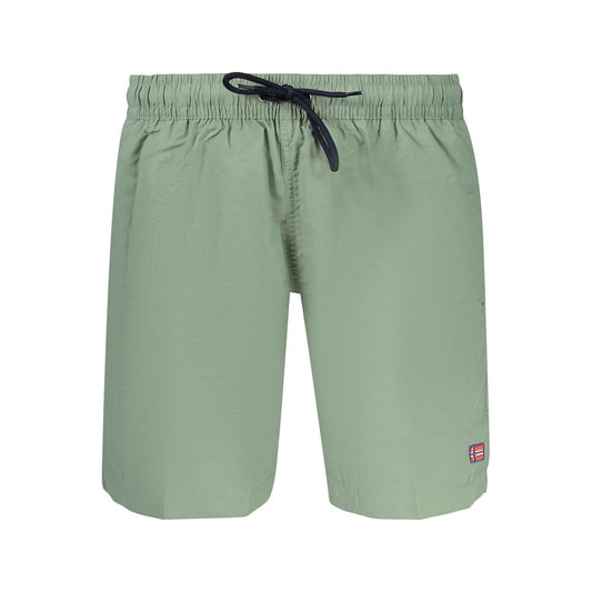 Norway 1963 Green Polyamide Men's Swimwear Norway 1963