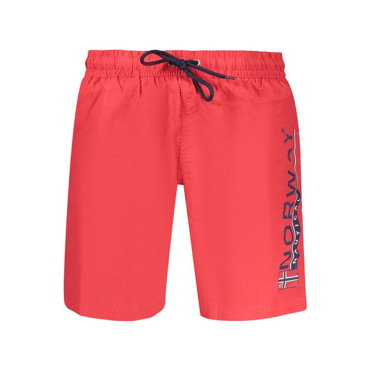 Norway 1963 Rosso Poliammide Uomo Swimwear Norway 1963