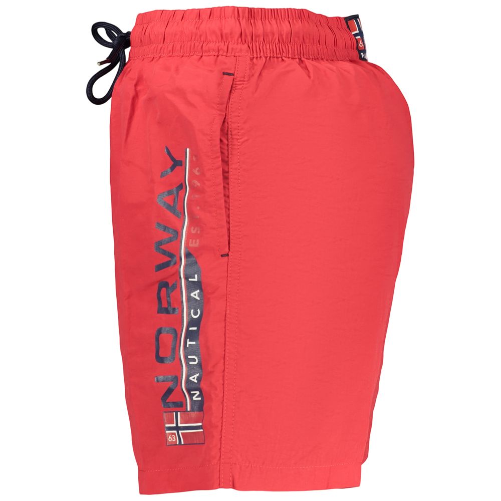 Norway 1963 Rosso Poliammide Uomo Swimwear Norway 1963