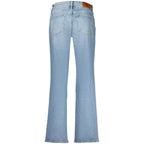 Calvin Klein Azzurro Cotton Women's Jeans Calvin Klein