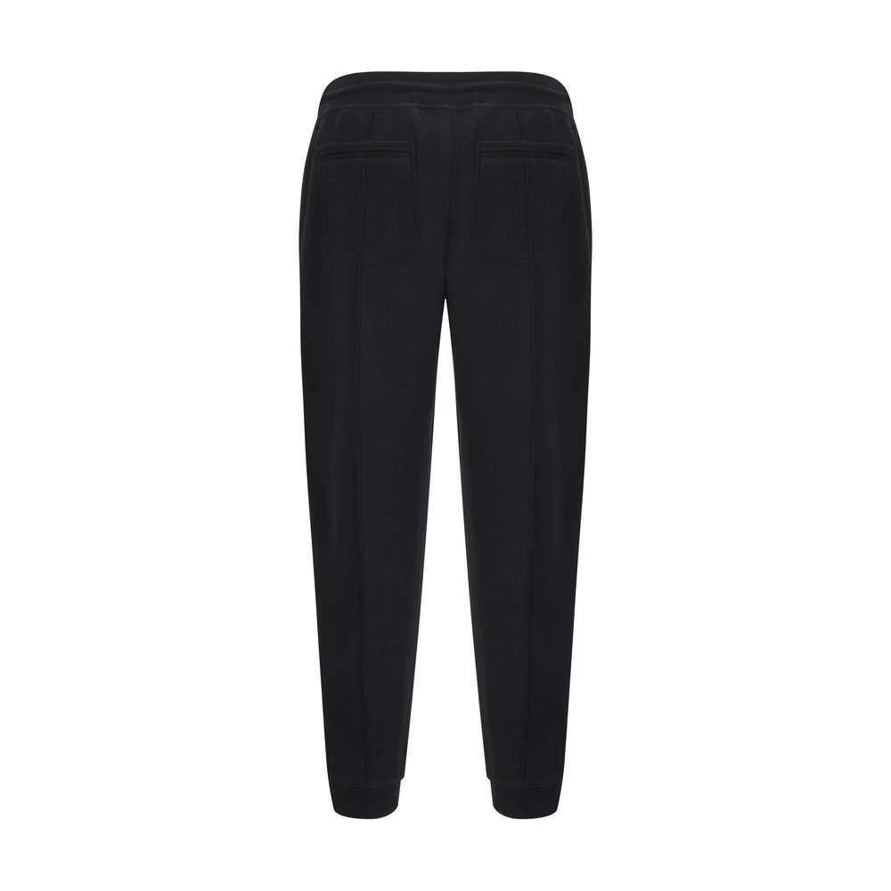 Brunello Cucinelli Black Cotton Joggers Workout Pants Brunello Cucinelli