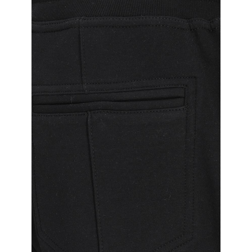 Brunello Cucinelli Black Cotton Joggers Workout Pants Brunello Cucinelli
