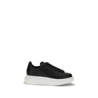 Alexander McQueen Black Calf Leather Bos Taurus Platform Sneakers