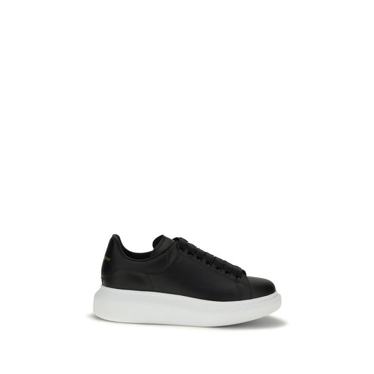Alexander McQueen Black Calf Leather Bos Taurus Platform Sneakers Alexander McQueen