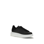 Alexander McQueen Black Calf Leather Bos Taurus Platform Sneakers