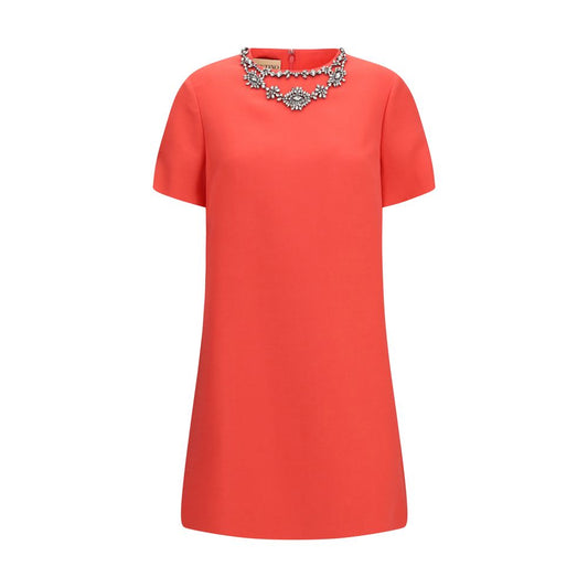 Valentino Garavani Multicolor Wool Oves Aries Casual Dress Valentino Garavani