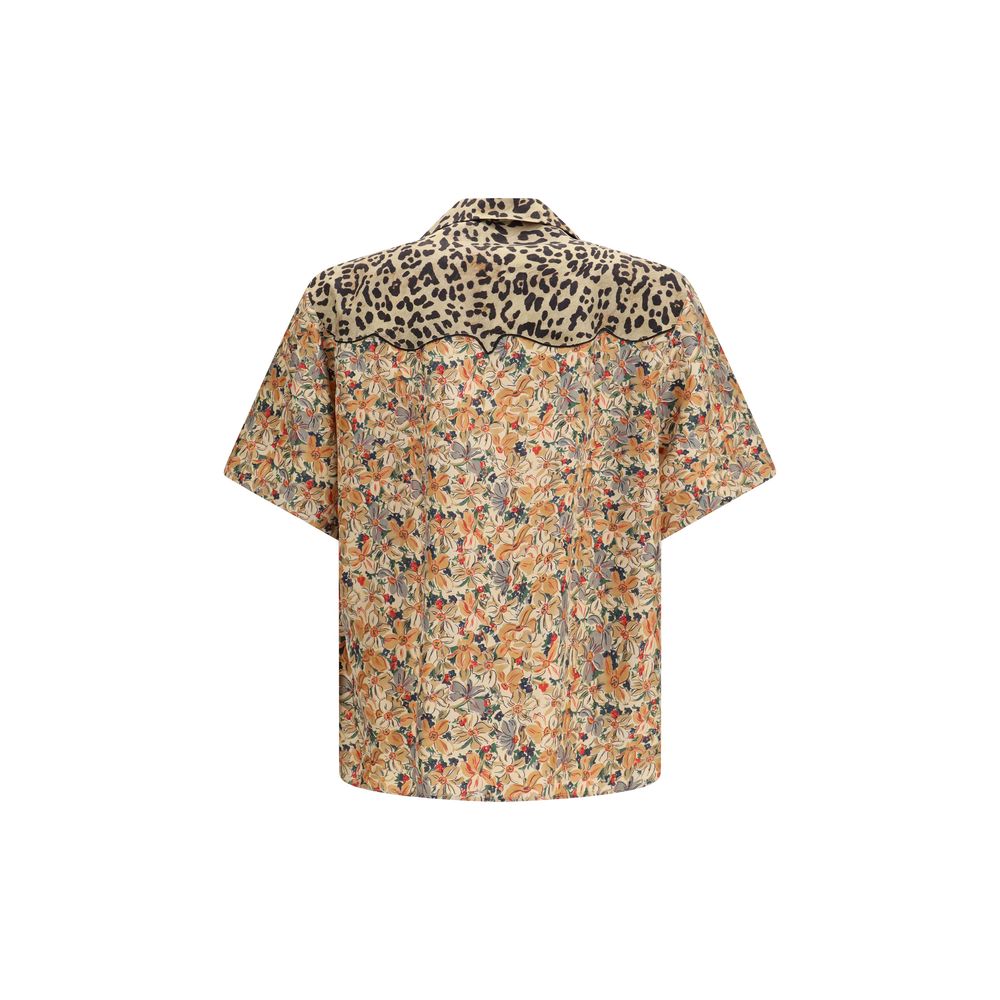 Valentino Garavani Multicolor Silk Pattern Shirt Valentino Garavani