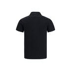 Balmain Black Cotton Polo Shirt Balmain