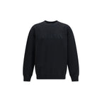 Balmain Black Cotton Sweatshirt Balmain