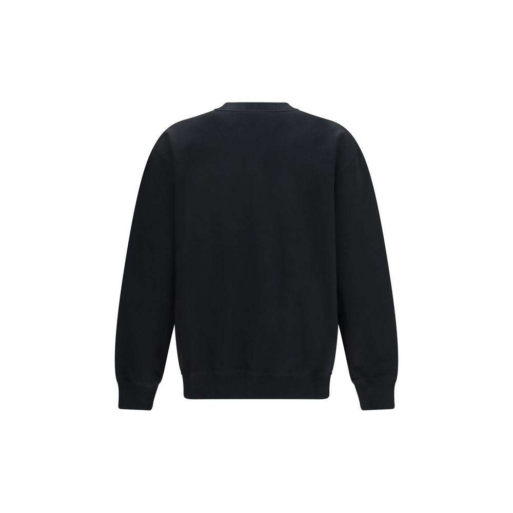 Balmain Black Cotton Sweatshirt Balmain