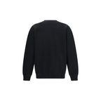 Balmain Black Cotton Sweatshirt Balmain