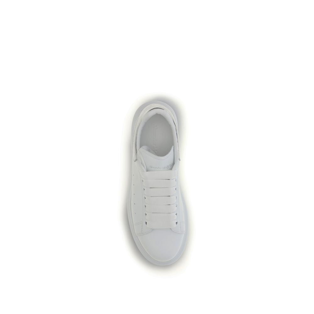 Alexander McQueen White Calf Leather Bos Taurus Platform Sneakers Alexander McQueen