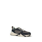 Fendi Multicolor Calf Leather Bos Taurus Athletic Sneakers Fendi