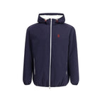 Brunello Cucinelli Blue Nylon Shell Jacket