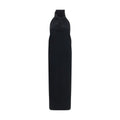 Khaite Black Polyester Cocktail Dress Khaite