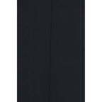 Khaite Black Polyester Cocktail Dress Khaite