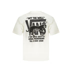Vans White Cotton Men's T-Shirt Vans