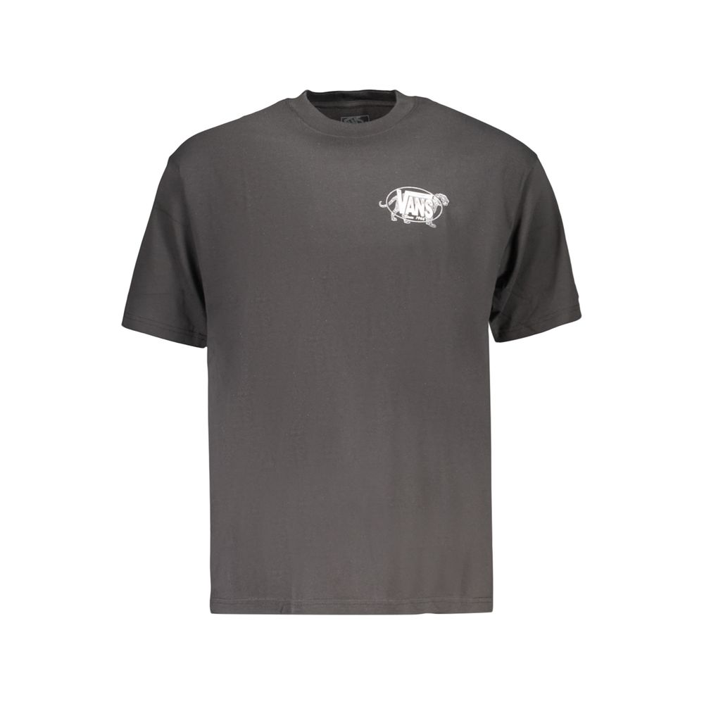 Vans Black Cotton Men's T-Shirt Vans