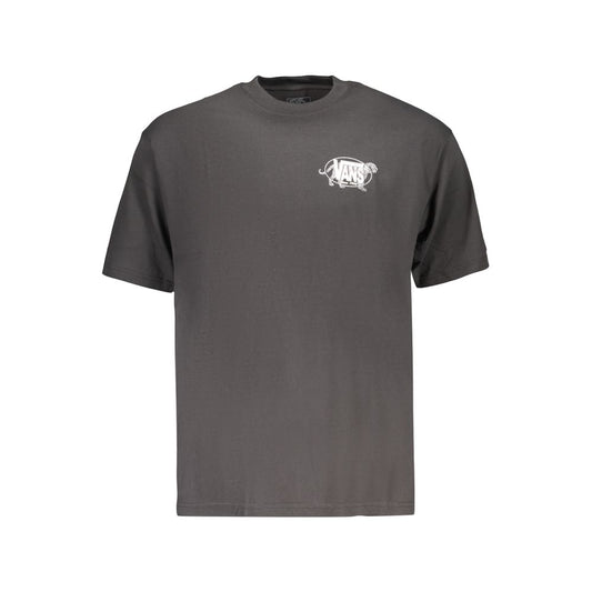 Vans Black Cotton Men's T-Shirt Vans