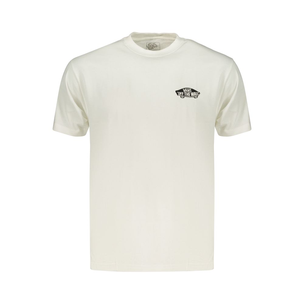 Vans White Cotton Men's T-Shirt Vans