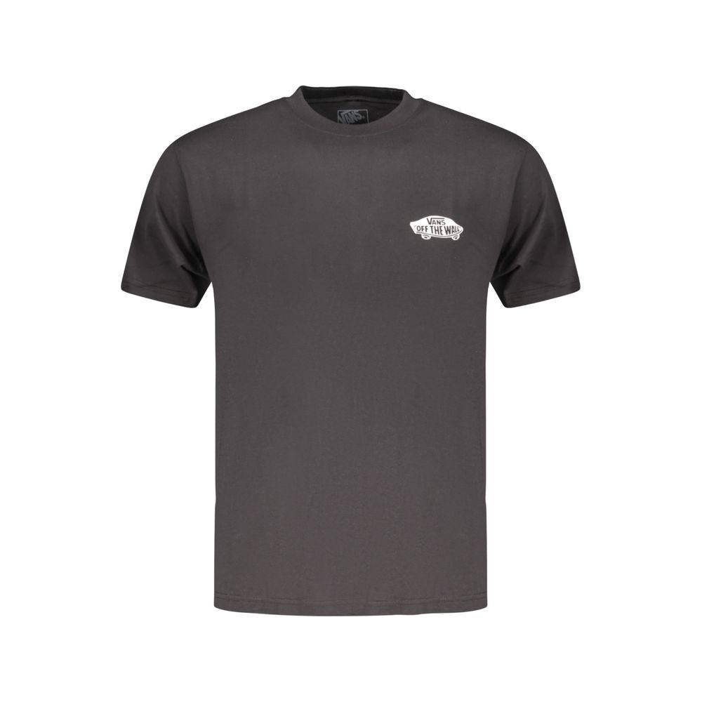Vans Black Cotton Men's T-Shirt Vans