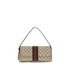 Gucci Beige Cotton Handbag